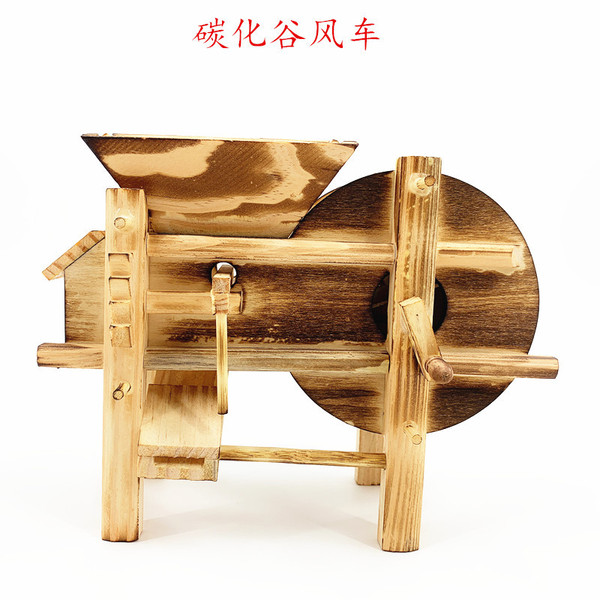 creative antique wooden windmill toy