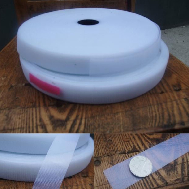 供应射出勾 婴儿围嘴魔术贴光滑25MM黑白透射出勾现货