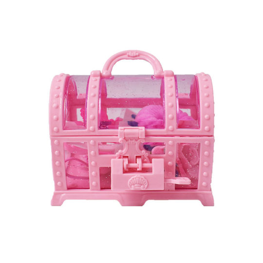 Girls Dressing Up Toys Princess Jewelry Box Girls Play House Jewelry Box Tie Rope Hair Card Toy