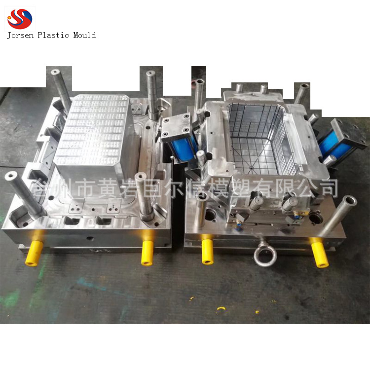 塑料储物箱模具 工具箱模具 工业箱注塑模具 啤酒箱模具收纳箱模