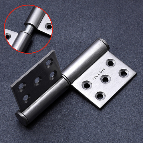 Stainless steel flag hinge aluminum alloy door removable loose leaf bathroom door fire door flag hinge