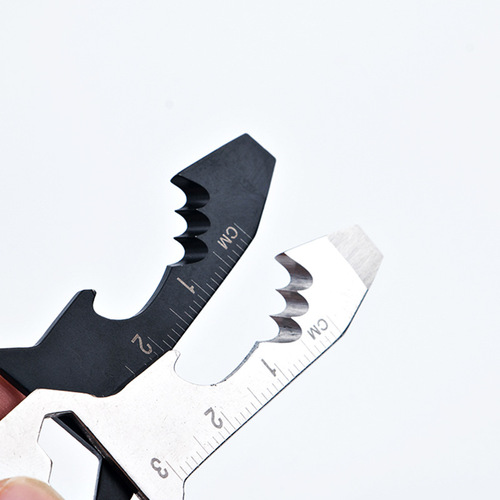 Keychain card tool card EDC multi-function bottle opener inner hexagonal pendant portable screwdriver mini