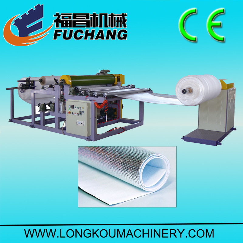 珍珠棉镀铝膜保温材料复合机生产设备 18006456900