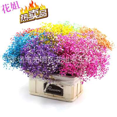 永生满天星云南百万星花束diy永生花国庆节礼物家居装饰花|ru