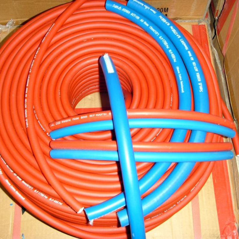 量大从优全编织高压氧气管乙炔管 价格优惠韩国三山氧气管
