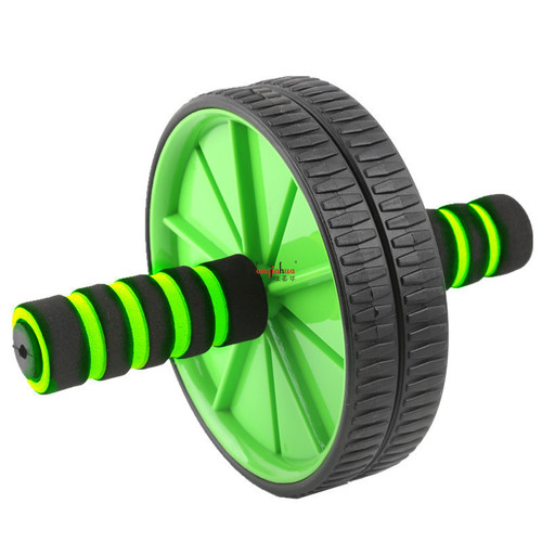 Removable AA abdominal wheel with colorful cotton sleeve abdominal muscle wheel for men and women to tighten the abdomen at home to reduce the belly roller with kneeling pad