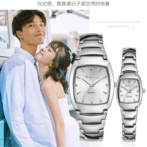 Fashion Diamond-embellished Women's Automatic Watch for Students, Waterproof and Dropshipping