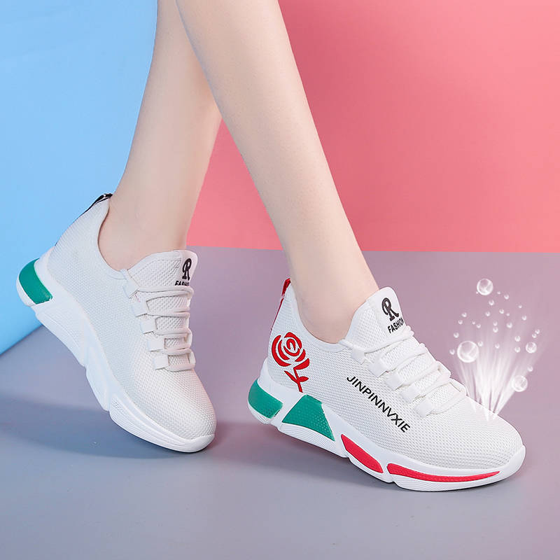 Manufacturers supply old Beijing cloth shoes students Autumn New Net red thick-soled casual sneakers women's running shoes