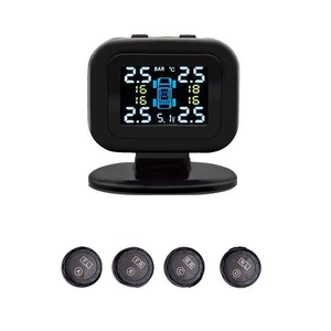 Q2 Avtomobil TPMS Mini Avtomobil Şin Təzyiq Monitoru Temperatur Monitoru Xarici Şin Təzyiq Sistemi