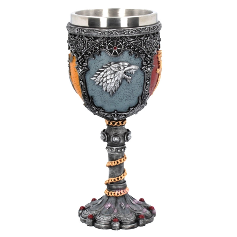 Sword Goblet Game of Thrones Mug Stainless Steel Mug Song of Ice and Fire Water Glass Medieval Wine Glass