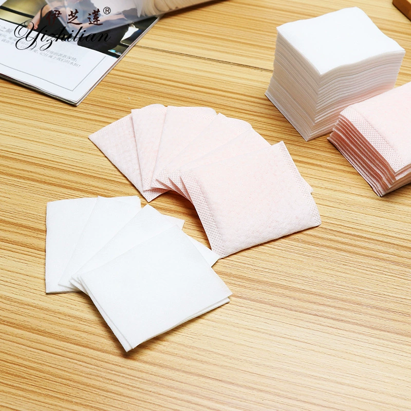 Box, thin cotton pads, set, increased thickness, 2 in 1