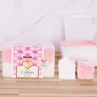 Box, thin cotton pads, set, increased thickness, 2 in 1