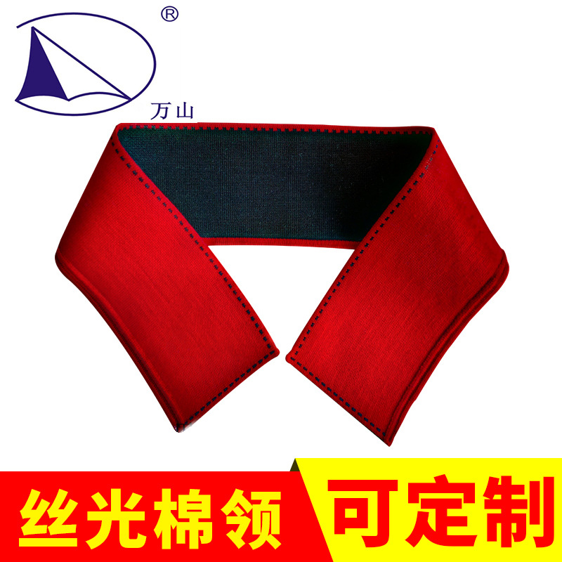 T恤领丝光领袖口下摆