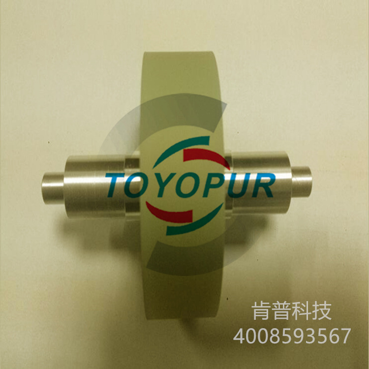 CPU滑轮 机械辅助滚轮  减震弹性体轮子 包胶辊材