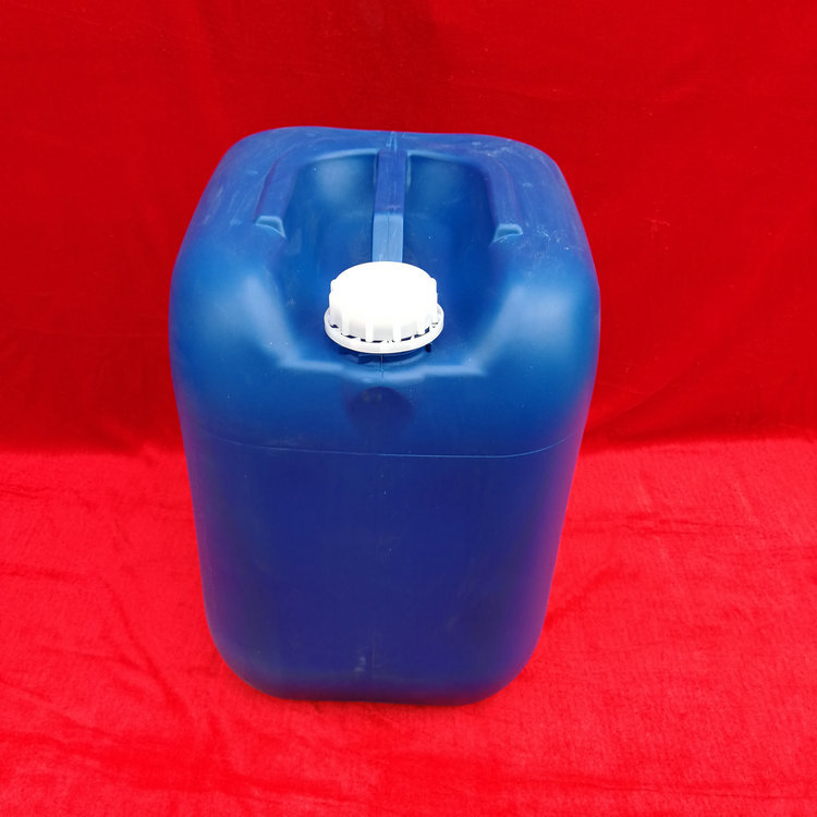 生产厂家30L升蓝色扁形化工包装塑料桶30kg公斤小口耐酸碱塑胶罐