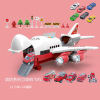 Toy, big airplane for boys, music shatterproof inertia realistic car railed, airliner, model