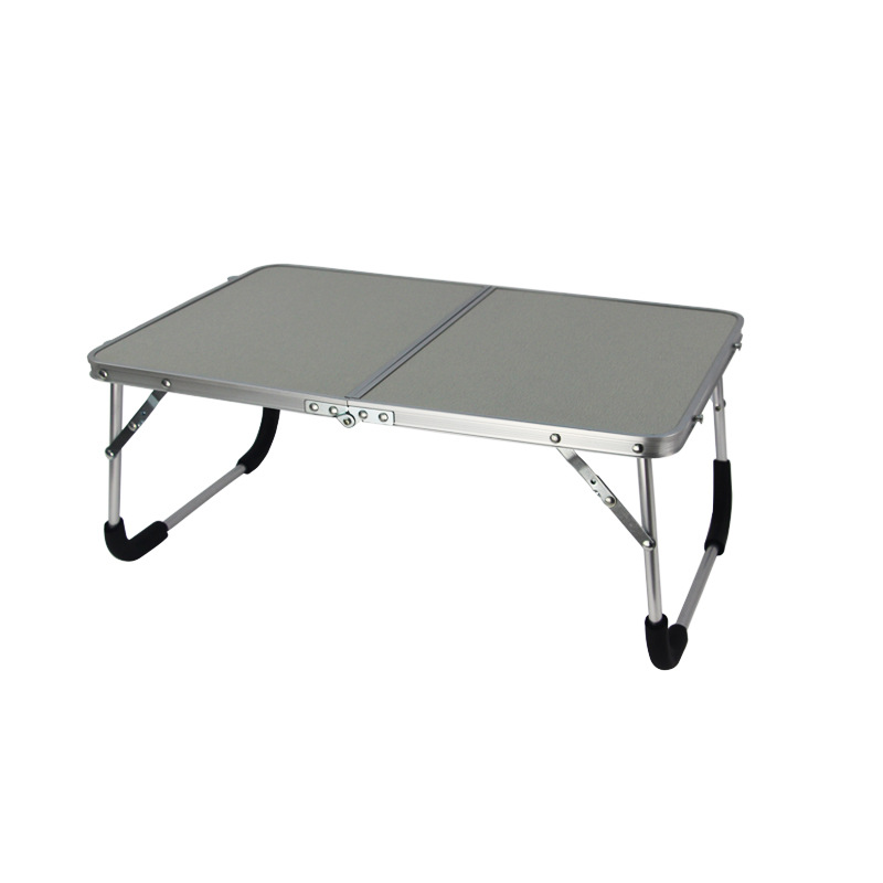 Mesa plegable de aleación de aluminio para cama, escritorio para computadora, comedor posparto, juegos infantiles, multifuncional, fácil almacenamiento, dormitorio para estudiantes