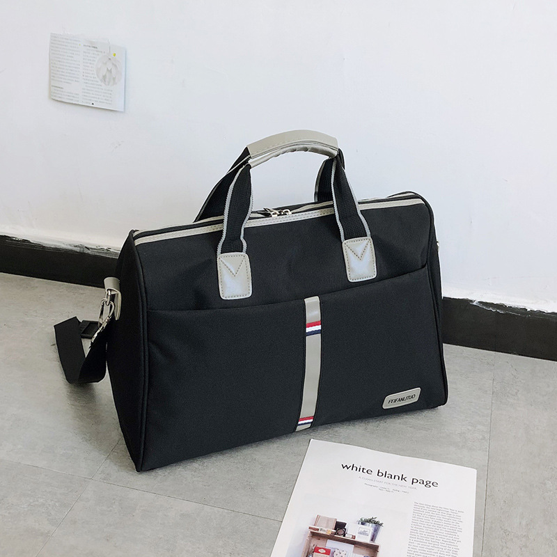 Bolso de viaje portátil europeo y americano bolso de equipaje de viaje de gran capacidad para hombres y mujeres bolso de viaje ligero de negocios bolsa de fitness