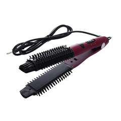 Hair curling straightener, ceramic clips, bangs curling wand