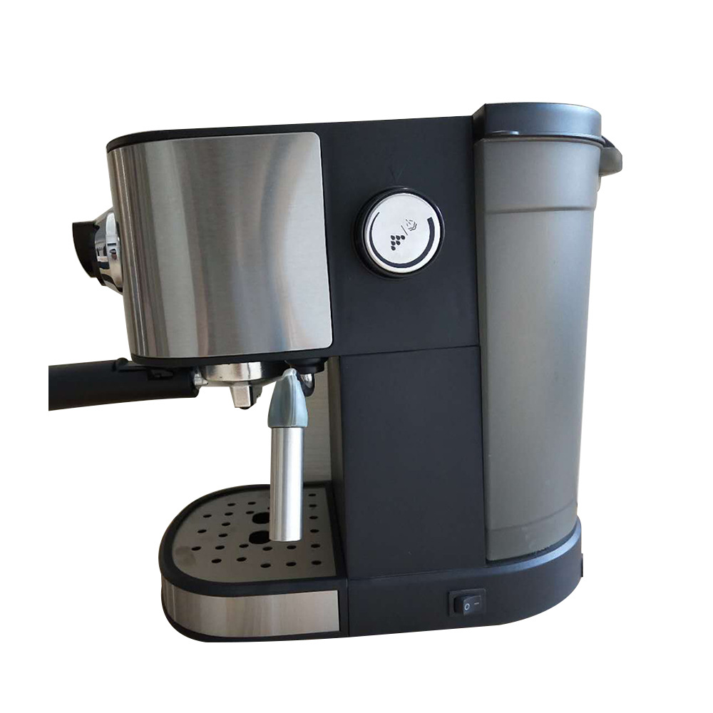 15BAR italiano semiautomático goteo máquina de café hogar de alta presión de vapor de espuma de leche máquina de café de lujo