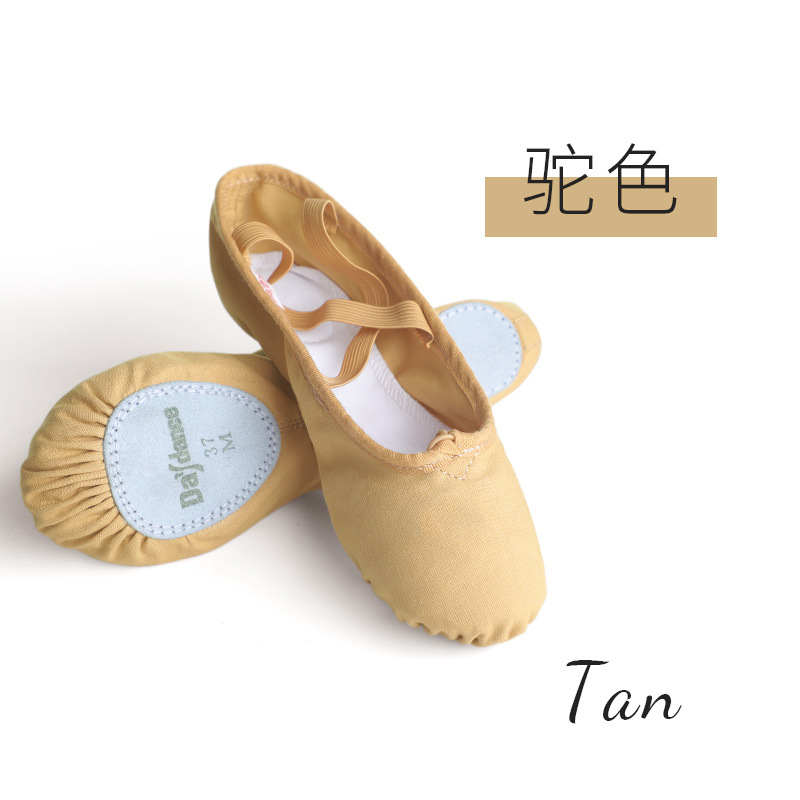 Zapatos de baile para mujeres adultos nuevos zapatos de ballet zapatos de ejercicio de fondo suave zapatos de lona zapatos de garra de gato EXAMEN DE ARTE zapatos de cuerpo zapatos de yoga