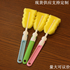 High-quality sponge bottle brush, detachable long cup brush, foldable cup brush, children's jug brush, water cup brush, promotional gift