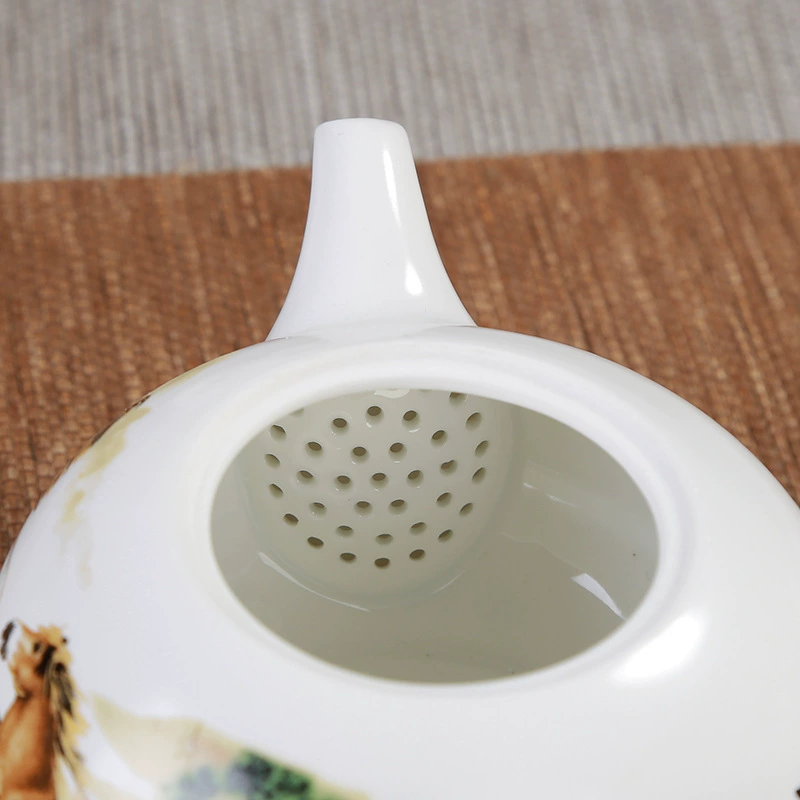 Высококачественный творческий сервиз из керамики для чая, чайник, подарок на день рождения