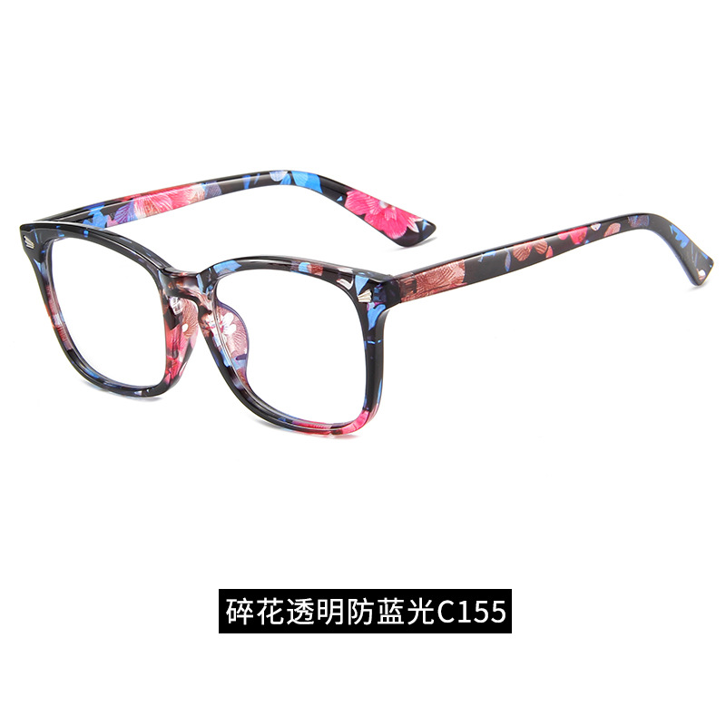 Amazon popular 8082 anti-azul gafas de luz reloj femenino ordenador jugar teléfono móvil anti-fatiga gafas sin grado gafas lisas