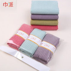 即墨巾派40*40提花玉米絨抹布家政清潔抹布強去污易清洗批發