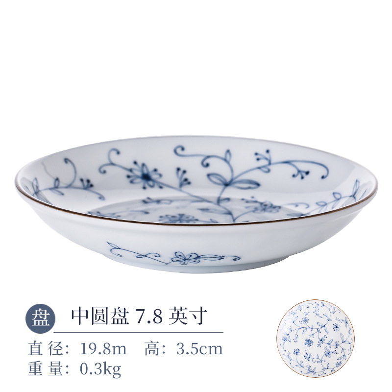 7,8 дюйма в среднем диском