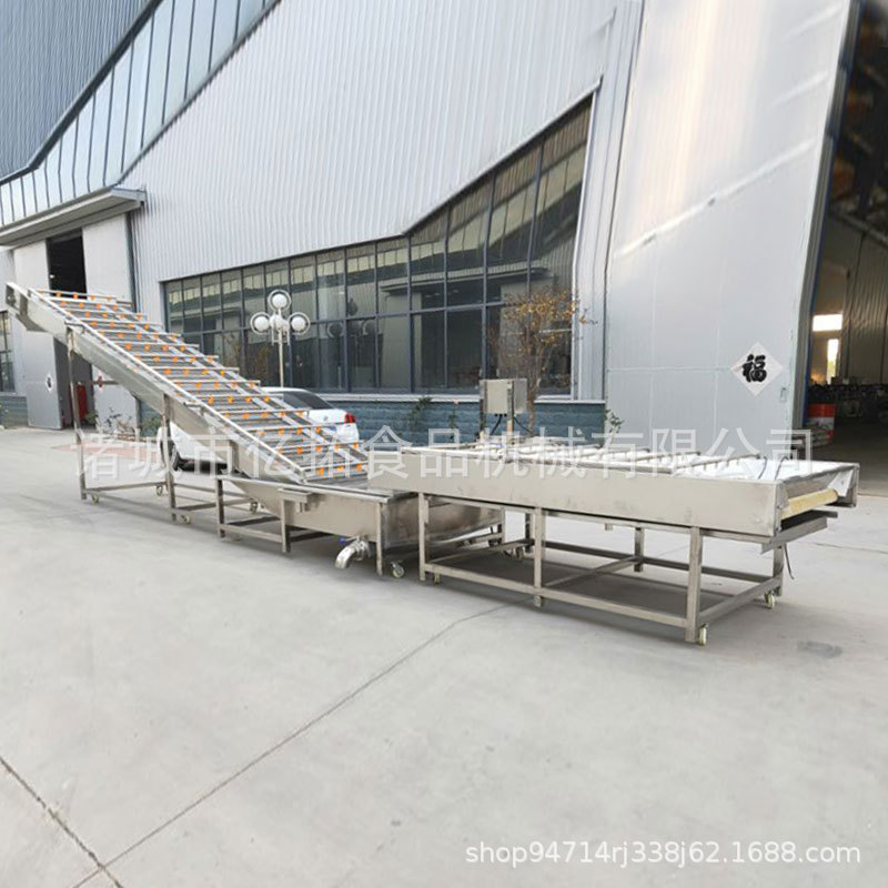 全自动高压喷淋毛棍清洗机高压喷淋果蔬清洗机毛棍清洗去皮机