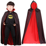 Красный двусторонний плащ, xэллоуин