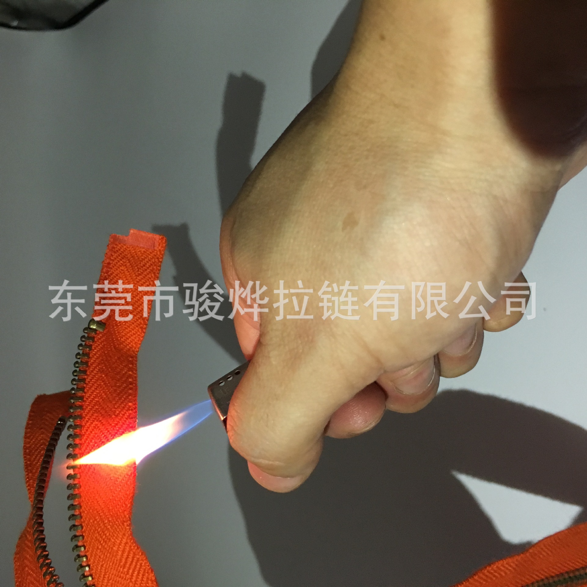 阻燃金属拉链 防火金属拉链 消防服阻燃防火拉链