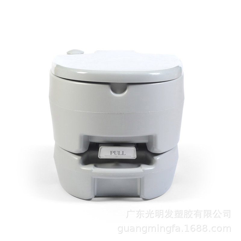 厂家热卖Camping 12L 可冲水 便携式 户外 野营 露营 移动马桶