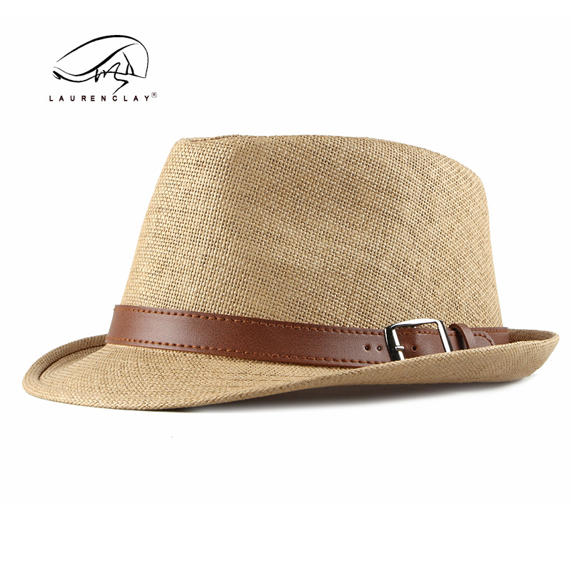Retro summer straw small sun hat