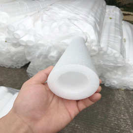 加厚高密度空心珍珠棉泡沫管白色海绵保护套圆形PU泡沫筒厂家批发