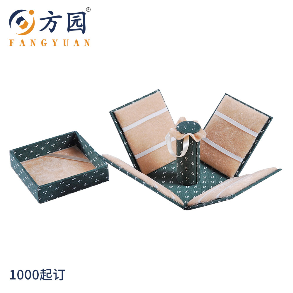 礼品包装盒布艺针线盒针线收纳盒 厂家布盒棉布印碎花针线盒