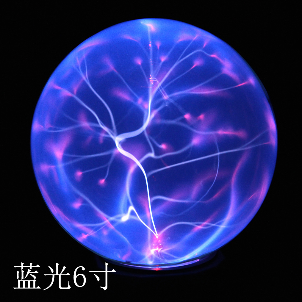 Control de voz directo de fábrica 34568 pulgadas mágica lámpara electrostática bola luz táctil inducción mágica bola relámpago resplandor bola