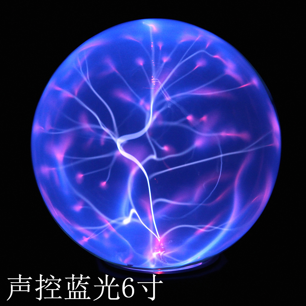 Control de voz directo de fábrica 34568 pulgadas mágica lámpara electrostática bola luz táctil inducción mágica bola relámpago resplandor bola