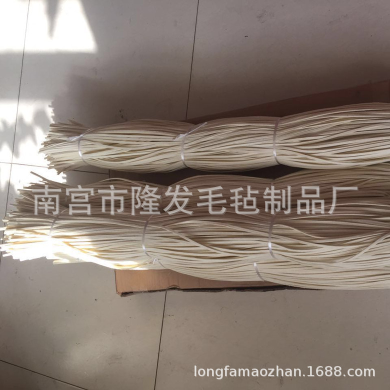 隔音减震毛毡条 防振防尘羊毛条 绝缘加长毛毡条工业用毛毡密封条