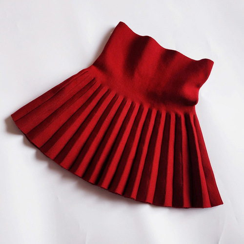Children's dresses short skirts Korean style half skirts for girls wholesale princess skirts pleated skirts puffy skirts kids skirt