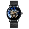 Al-8621 black shell black surface Milan Band