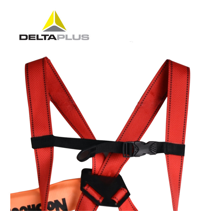 Delta cinturón de seguridad de alta altitud anti-caída conjunto de amortiguación cinturón de soporte de alto peso de metal único punto de enganche económico