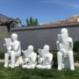 读书人物地产小人雕塑