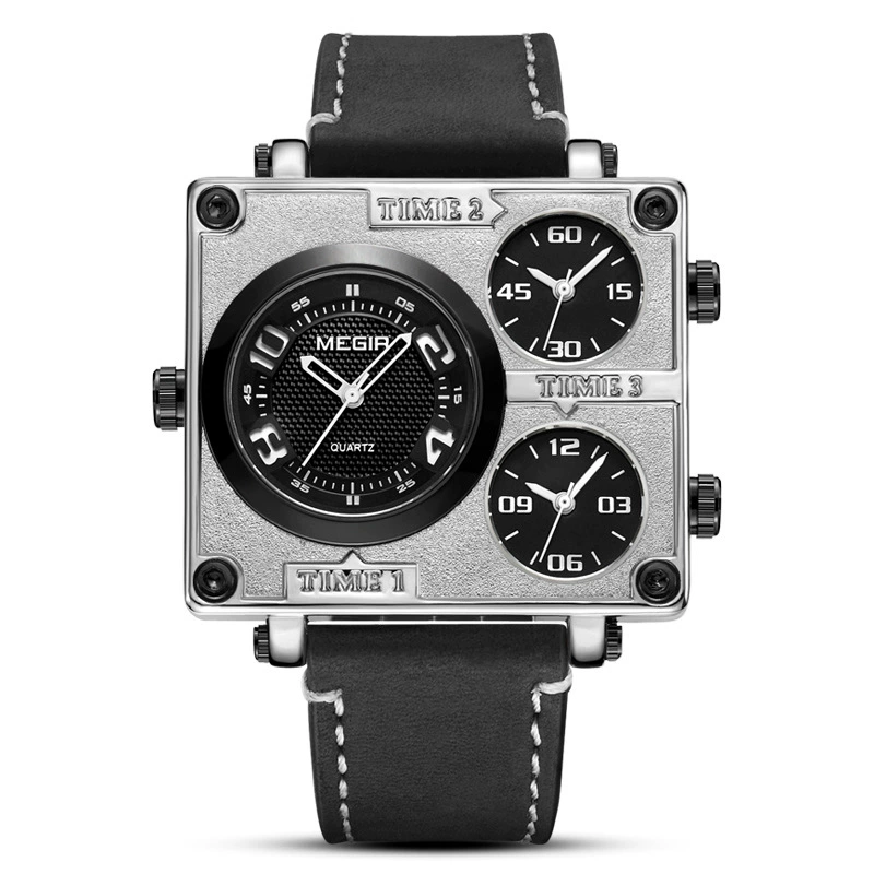 [New Maggel Retro Fashionable Multi -time Sports Quartz Men's Watch] Модель: 2069G.