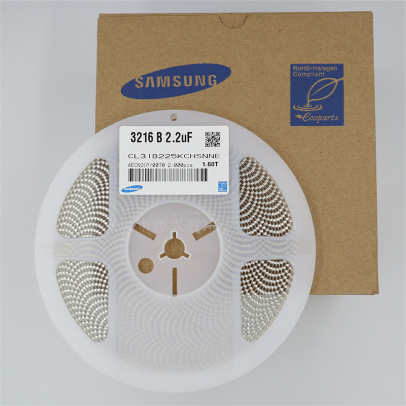三星 贴片电容 CL31B225KCHSNNE 1206 225K 2.2UF 100V X7R 10%