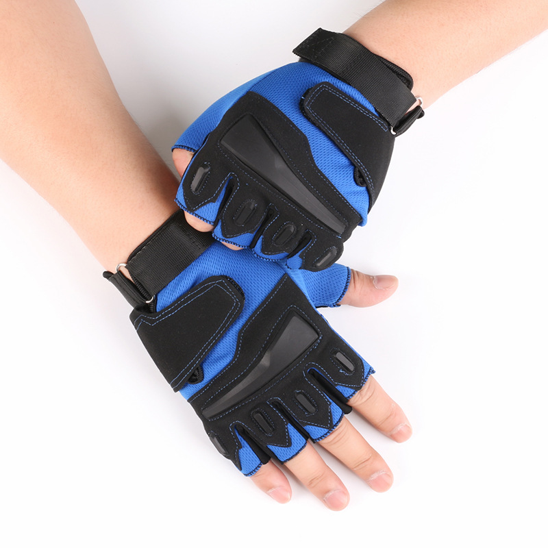 Nuevos guantes tácticos de medio dedo, guantes de combate para fitness al aire libre, guantes de campo, guantes de medio dedo para ciclismo deportivo y montañismo