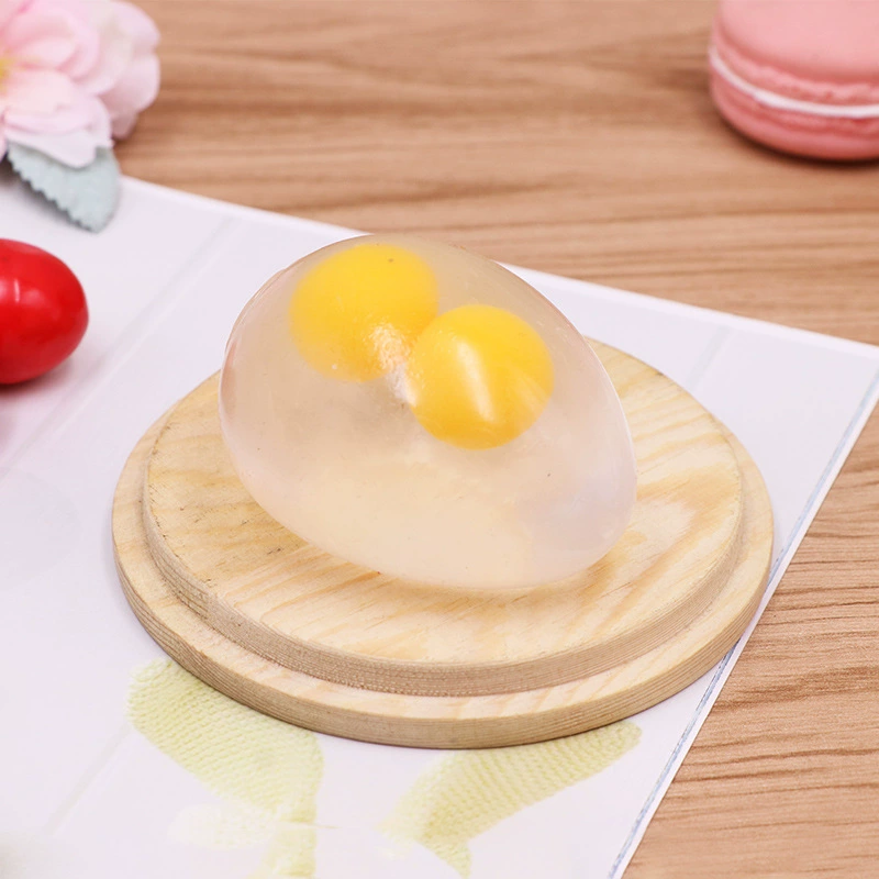 Anti-Stress Water Ball Squeeze Toy, Realistic Fruit & Animal Shapes, 6 cm, Soft Sticky