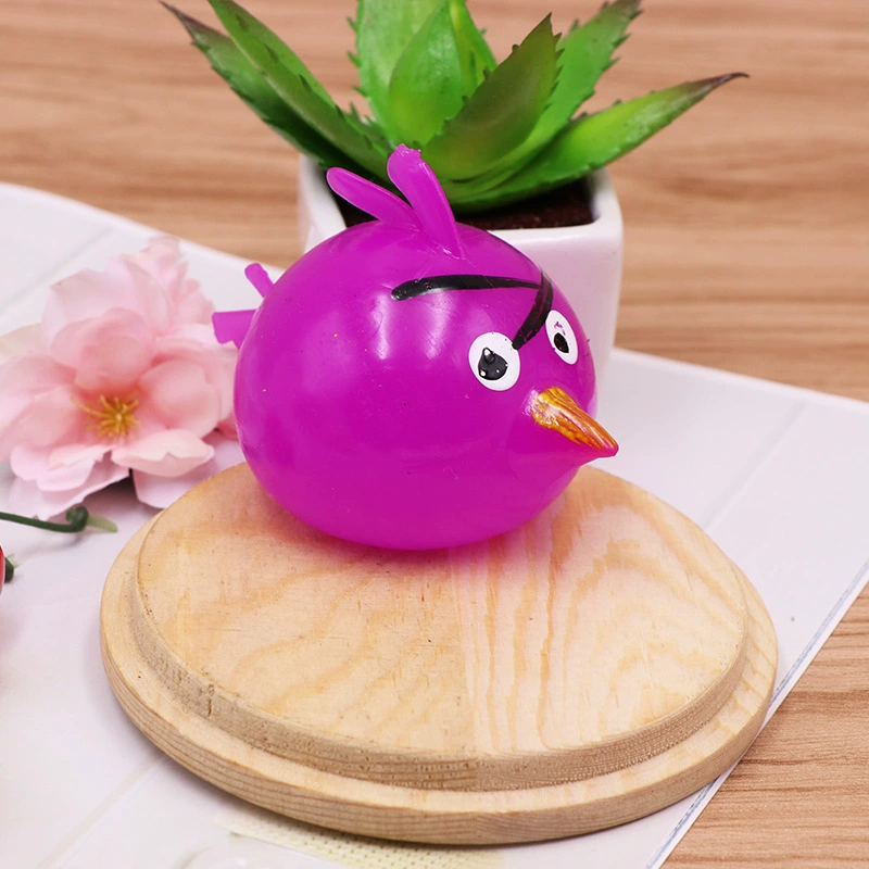 Anti-Stress Water Ball Squeeze Toy, Realistic Fruit & Animal Shapes, 6 cm, Soft Sticky