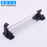 Телескопическая вешалка для одежды из нержавеющей стали, выдвижная штанга для одежды с фланцем, верхняя выдвижная утолщенная вешалка для одежды, передвижная вешалка для брюк